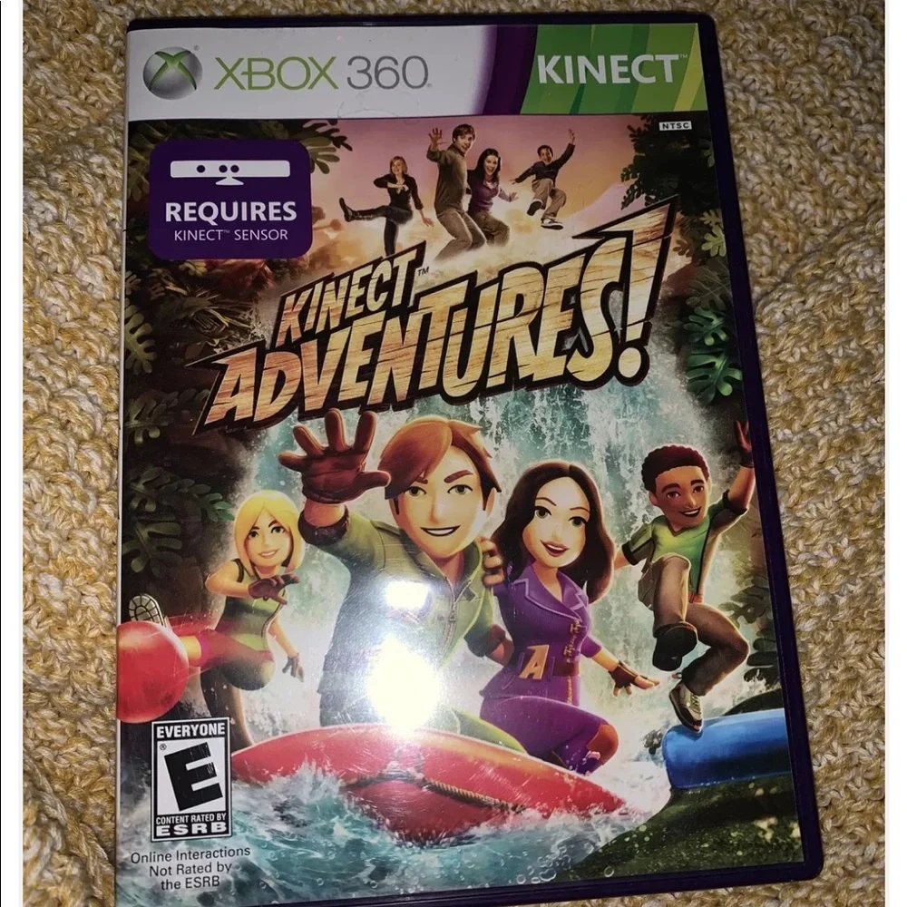 Kinect Adventures! Microsoft Xbox 360 Complete with Manual